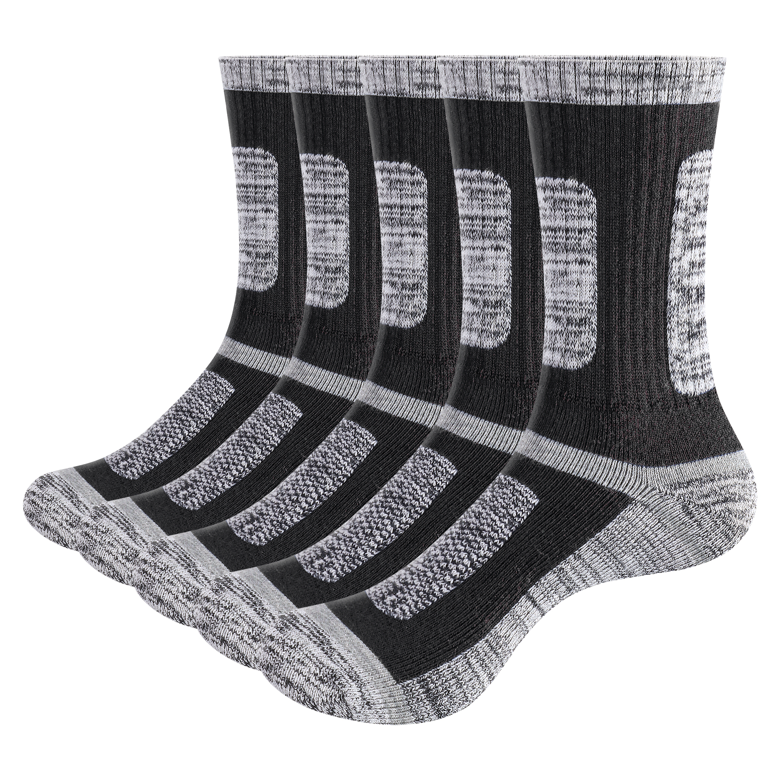 Sock Garter Men - YUEDGE Mens Moisture Wicking Cushioned Crew