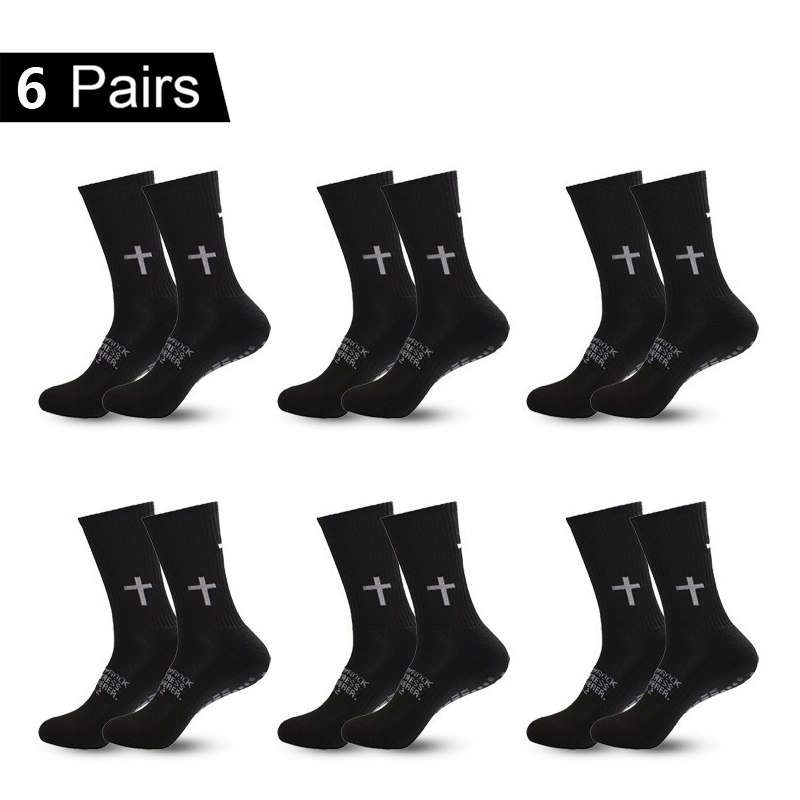 4/5/6 Pairs Anti-slip Football - Sock Garter Men avaliação e preço