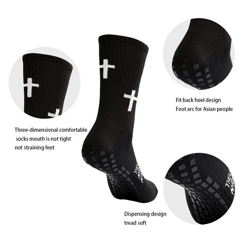 4/5/6 Pairs Anti-slip Football - Sock Garter Men avaliação e preço