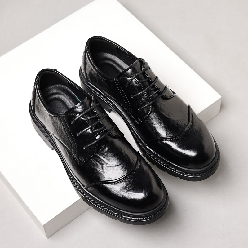 Men's leather shoes for casual - Men Formal Wear Dress avaliação e preço