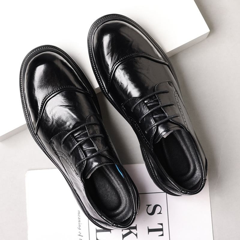 Men's leather shoes for casual - Men Formal Wear Dress avaliação e preço