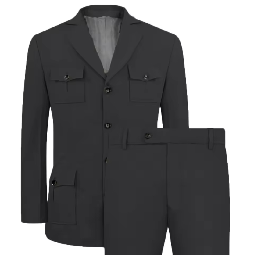 Men's Suits Jakcet Casual Khak - Men Formal Wear With Blazer avaliação e preço