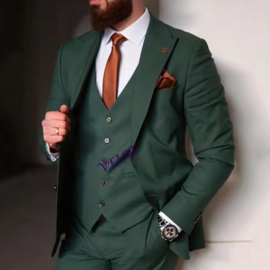 CustomizedTailor Made Men Suit - Men Formal Wear With Blazer avaliação e preço