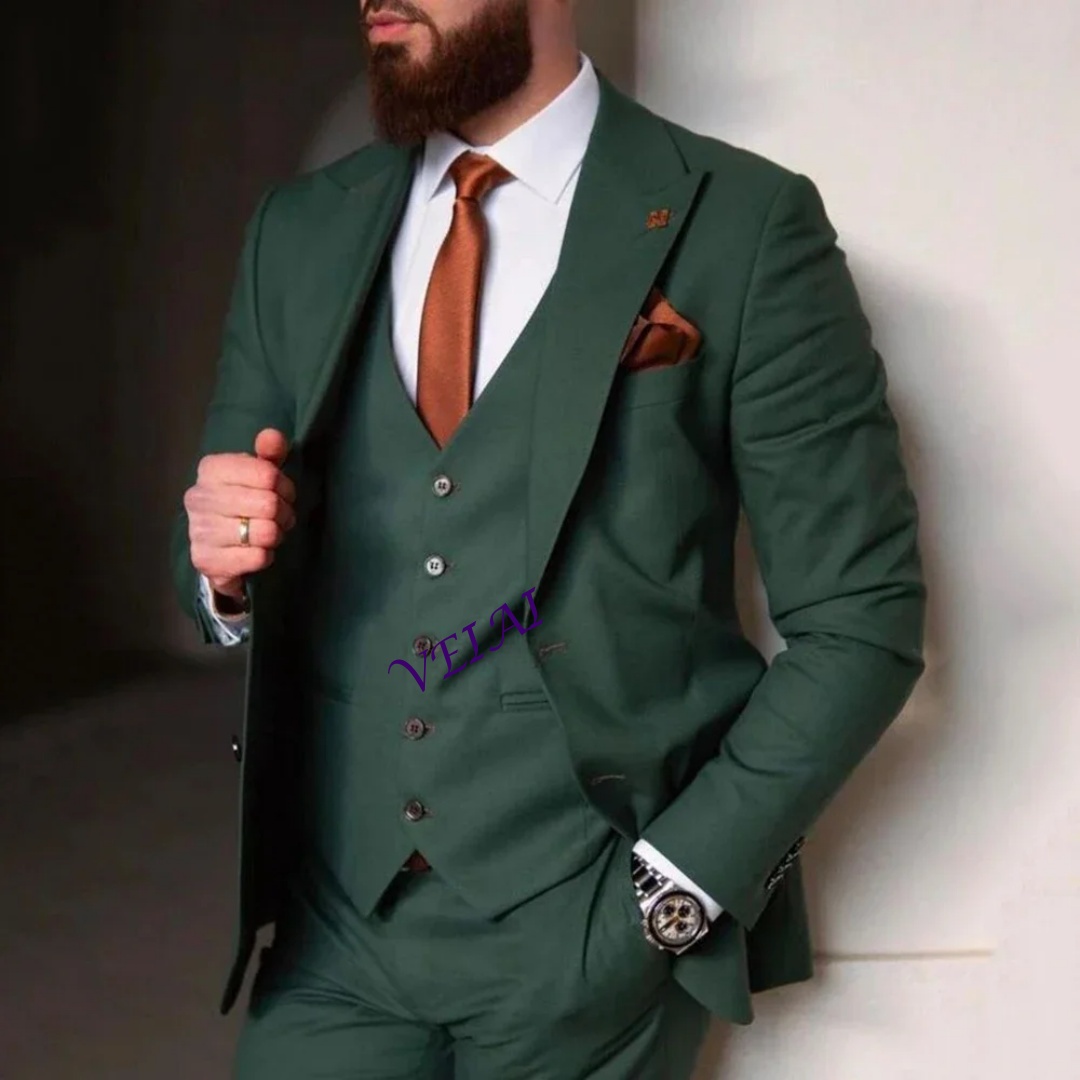 CustomizedTailor Made Men Suit - Men Formal Wear With Blazer avaliação e preço