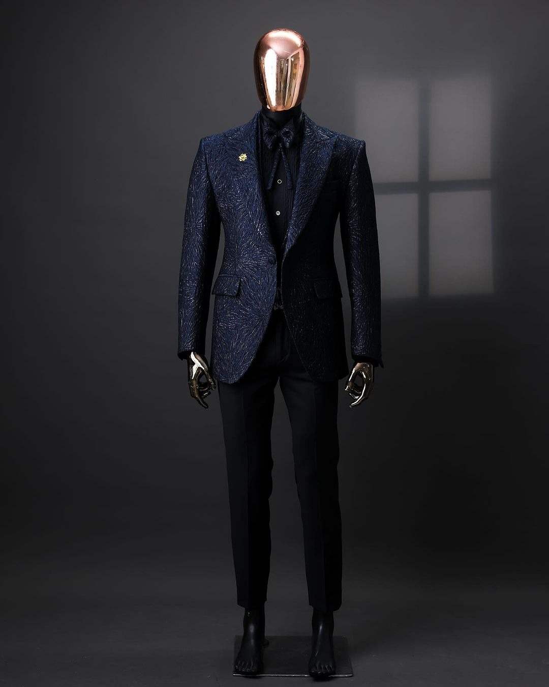 Fashion Wedding Men Suit Prom  - Men'S Formal Wear No Suit avaliação e preço