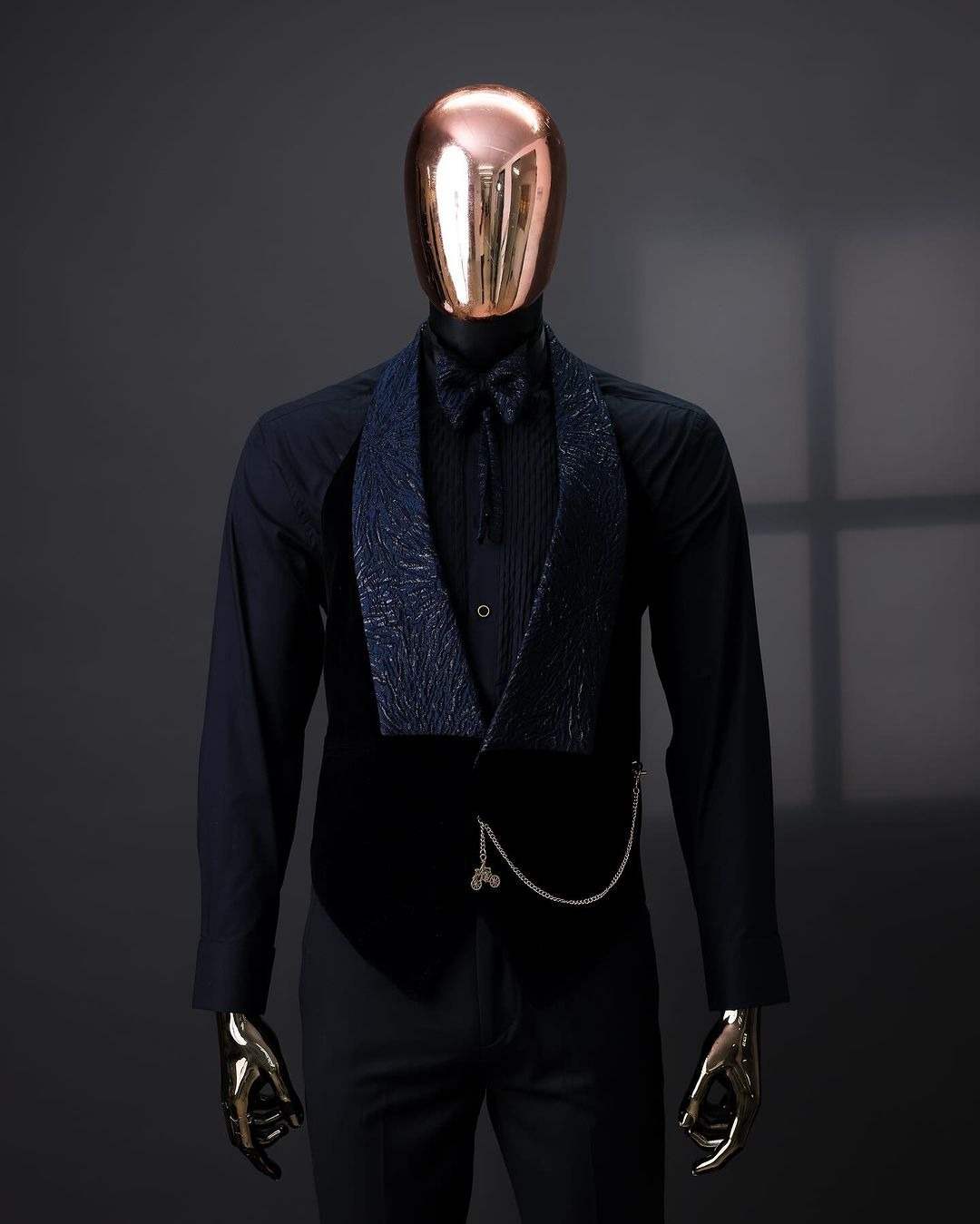 Fashion Wedding Men Suit Prom  - Men'S Formal Wear No Suit avaliação e preço