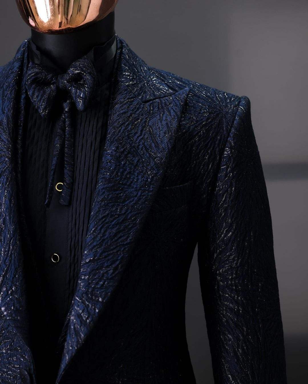 Fashion Wedding Men Suit Prom  - Men'S Formal Wear No Suit avaliação e preço