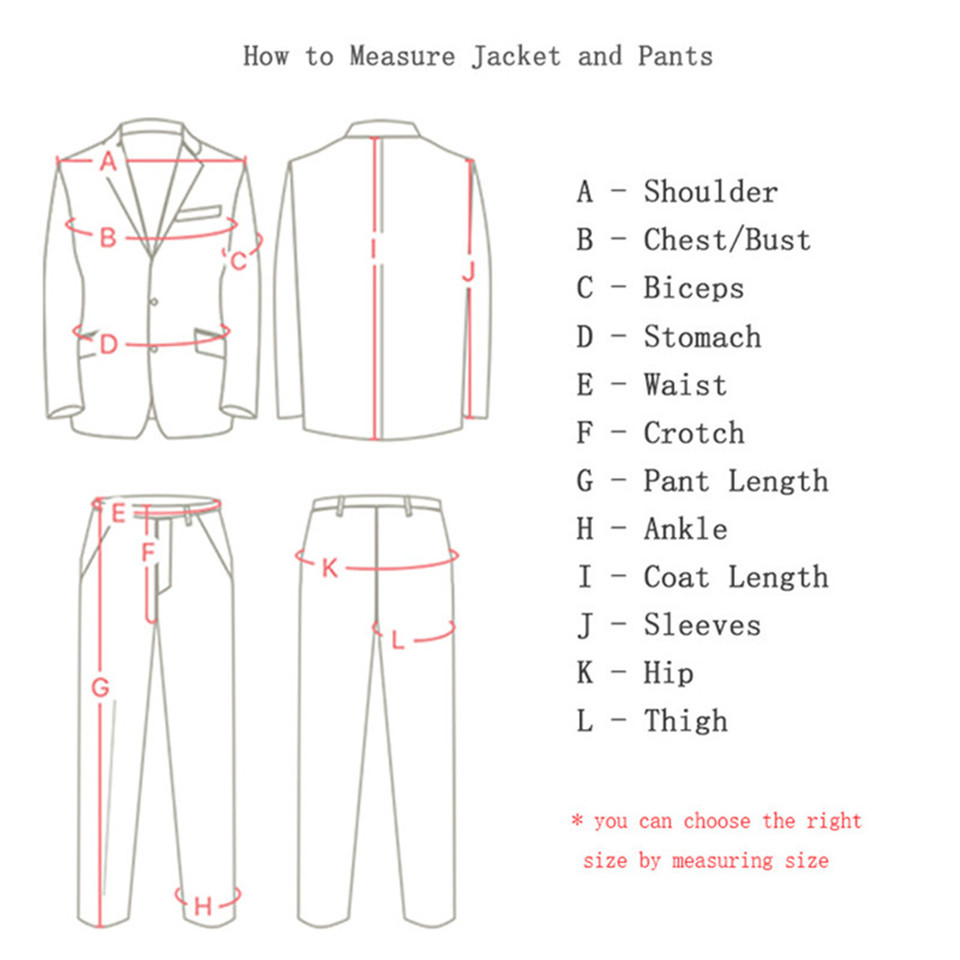CustomizedMen Wedding Tuxedos  - Men Formal Wear With Blazer avaliação e preço