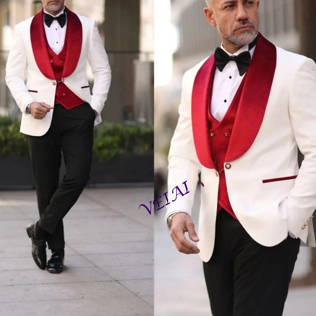CustomizedMen Wedding Tuxedos  - Men Formal Wear With Blazer avaliação e preço