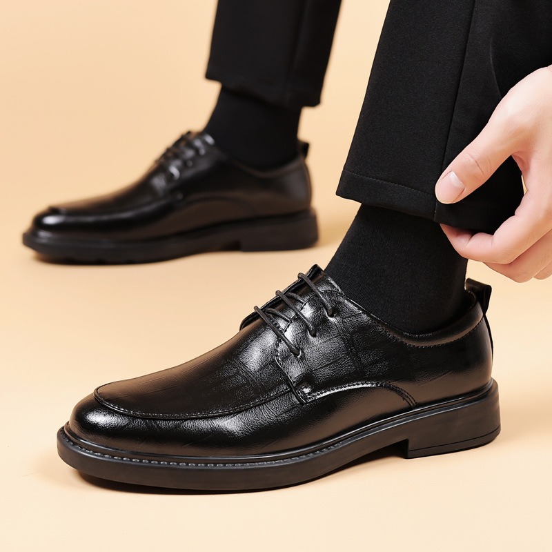 platform dress shoes for man d - Men Formal Wear Dress avaliação e preço
