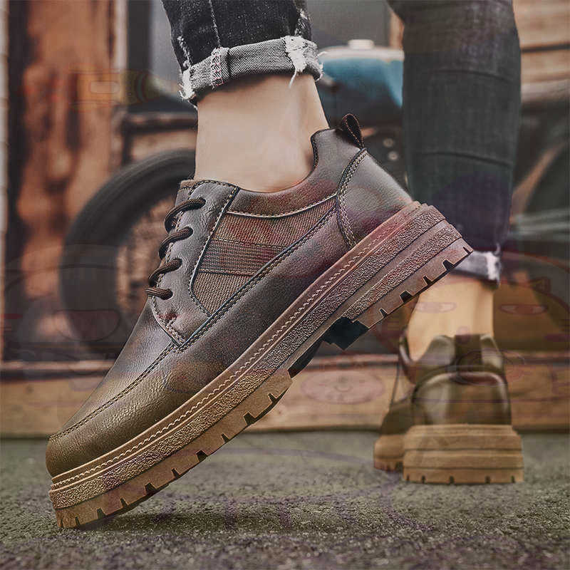Dark Natural Leather Fashion T - Formal Upper Wear For Men Winter avaliação e preço