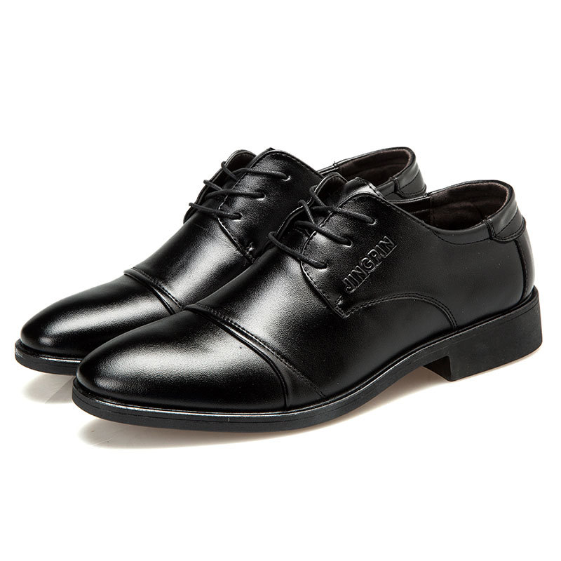 Large-sized men's leather shoe - Men Formal Wear Dress avaliação e preço