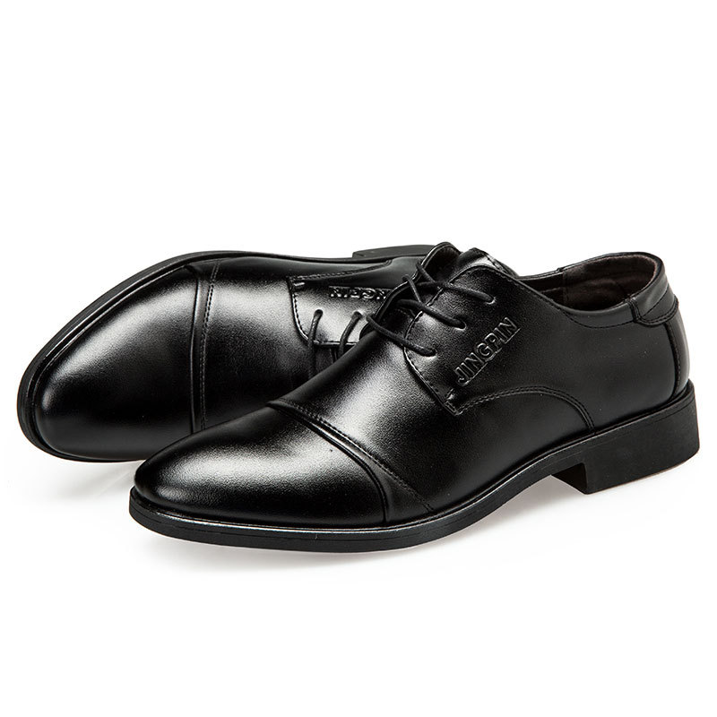 Large-sized men's leather shoe - Men Formal Wear Dress avaliação e preço
