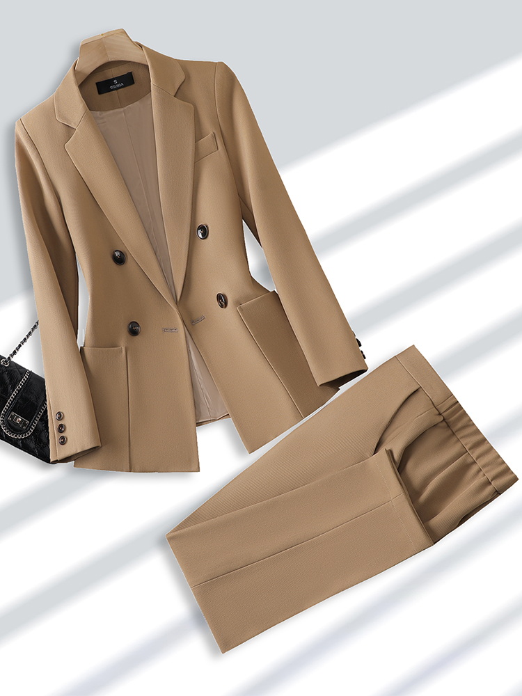 Fashion Ladies Pant Suit Forma - Men Formal Wear With Blazer avaliação e preço