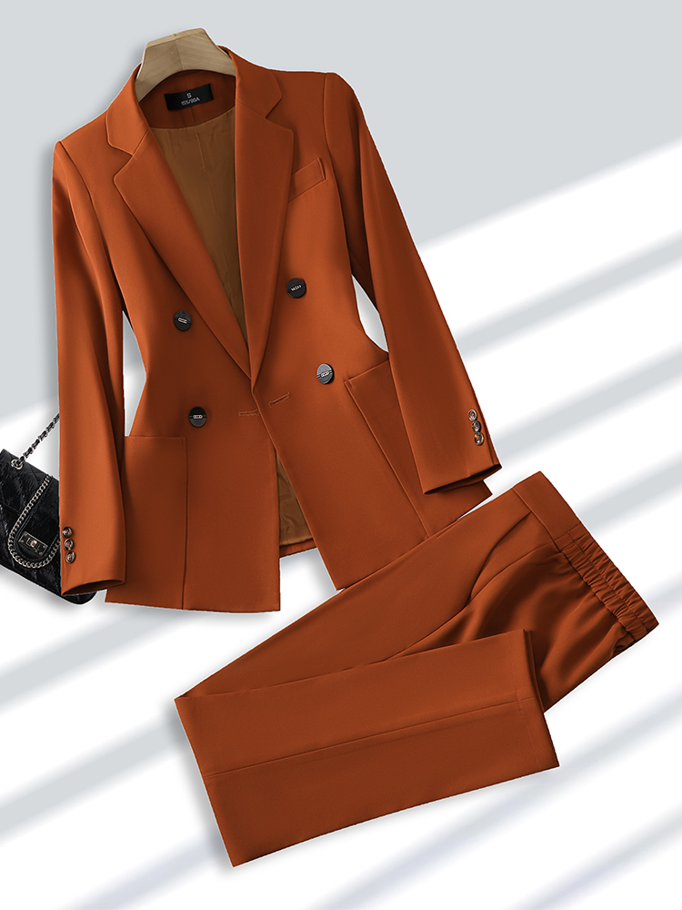 Fashion Ladies Pant Suit Forma - Men Formal Wear With Blazer avaliação e preço