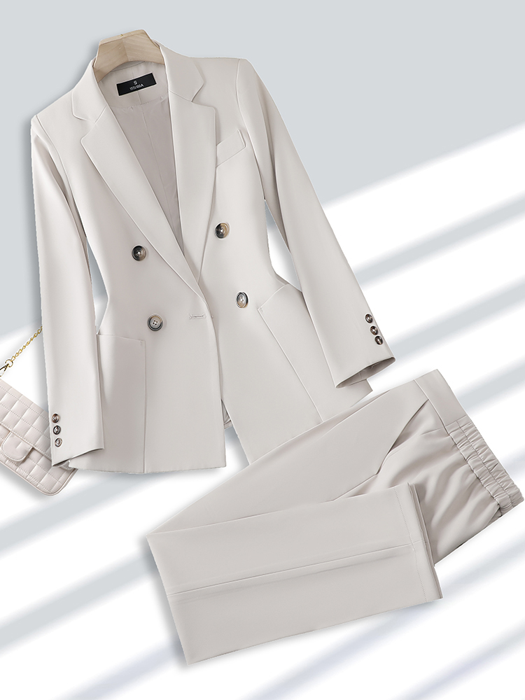 Fashion Ladies Pant Suit Forma - Men Formal Wear With Blazer avaliação e preço