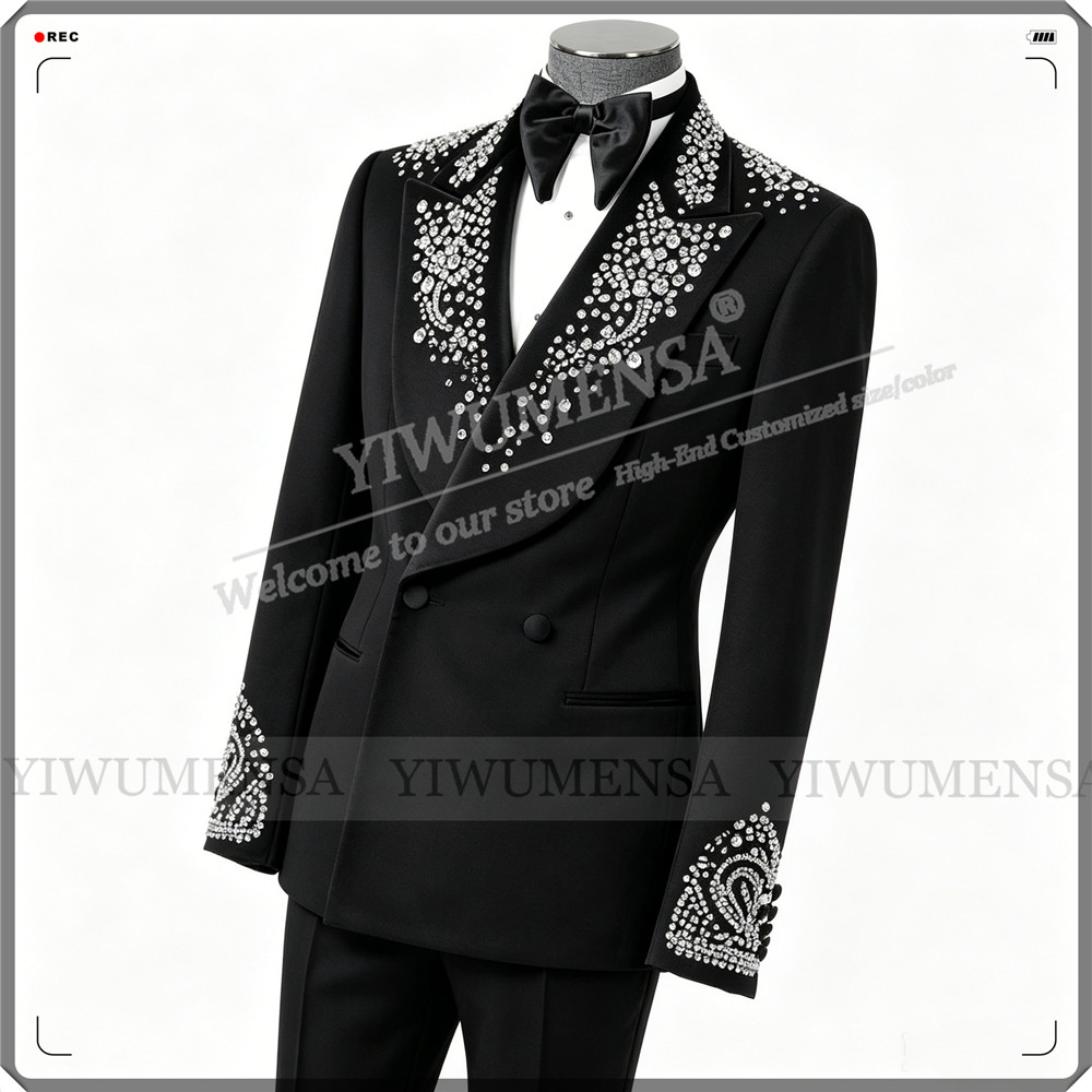 Luxury Wedding Suit For Man Rh - Men'S Formal Wear No Suit avaliação e preço