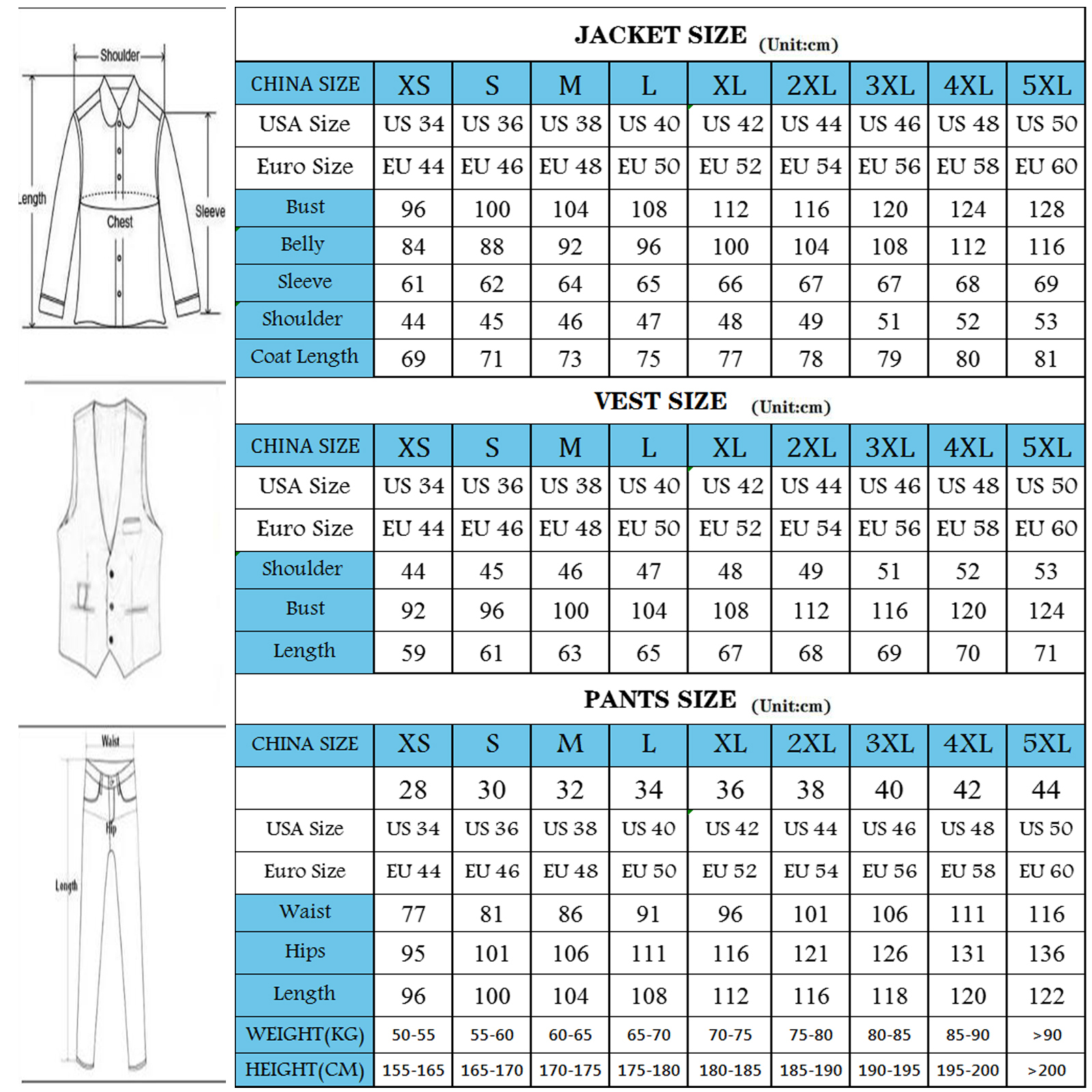 Luxury Wedding Suit For Man Rh - Men'S Formal Wear No Suit avaliação e preço