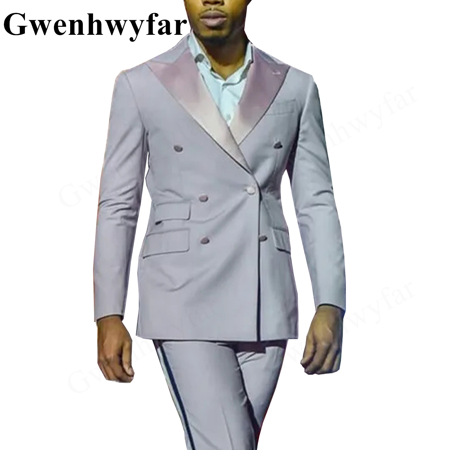 Gwenhwyfar New Light Pink Men' - Men Formal Wear With Blazer avaliação e preço