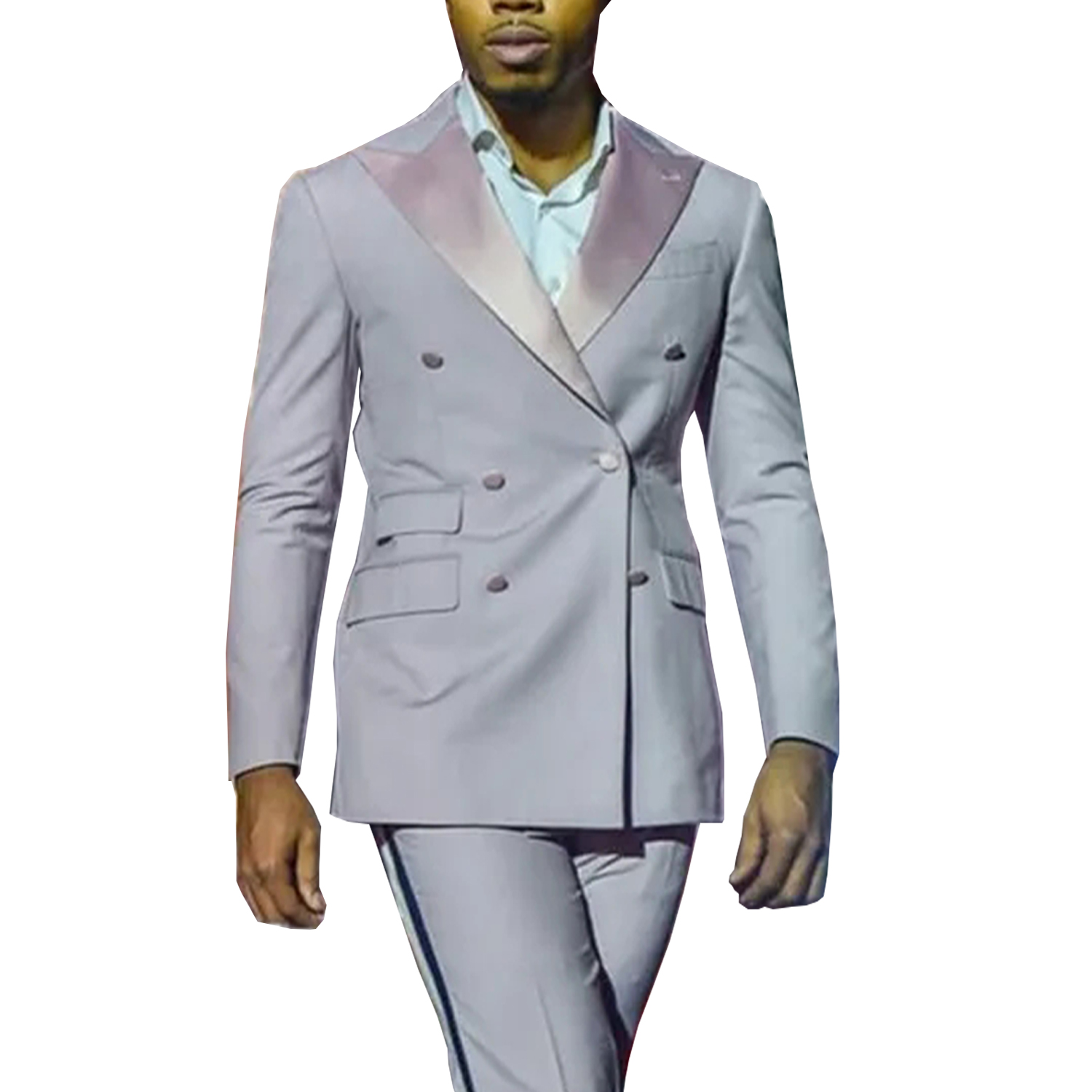 Gwenhwyfar New Light Pink Men' - Men Formal Wear With Blazer avaliação e preço