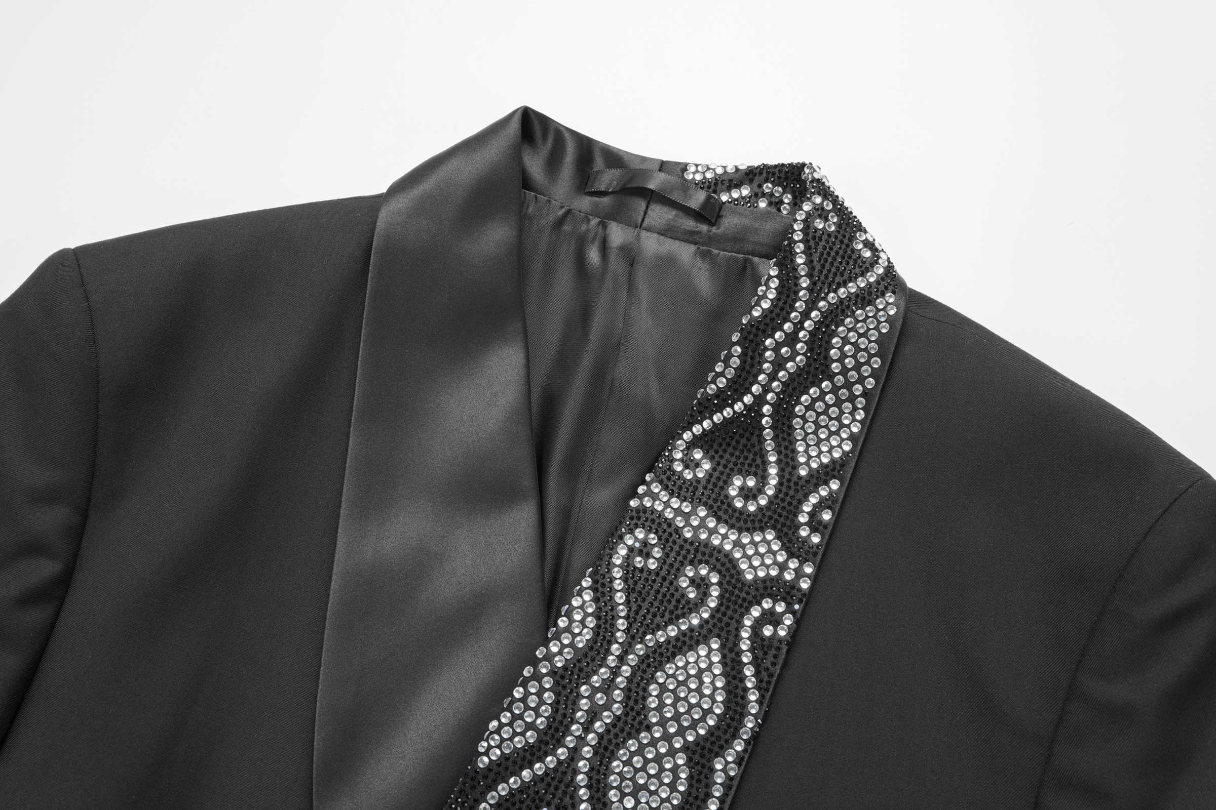 Real Picture Men Suit Crystal  - Men'S Formal Wear No Suit avaliação e preço