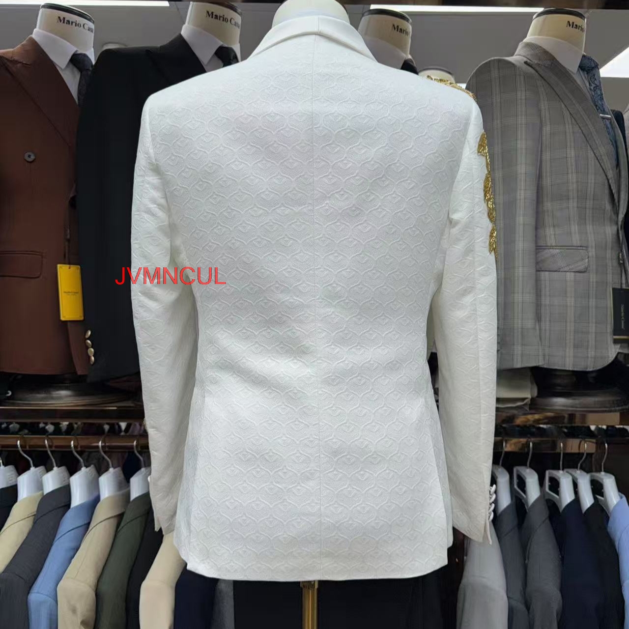 2025 Men's Luxury Embroidered  - Men Formal Wear 2025 avaliação e preço