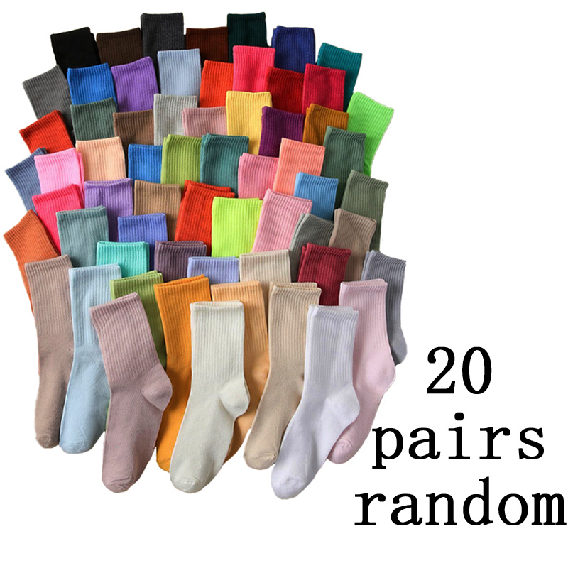 20 pairs of fashionable candy  - Sock Garter Men avaliação e preço
