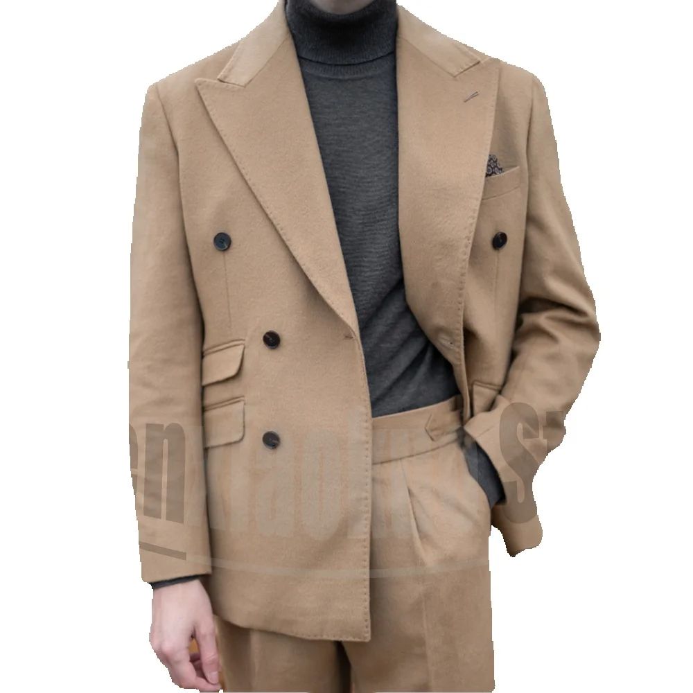 Men's Double Breasted Suit For - Men Formal Wear 2025 avaliação e preço