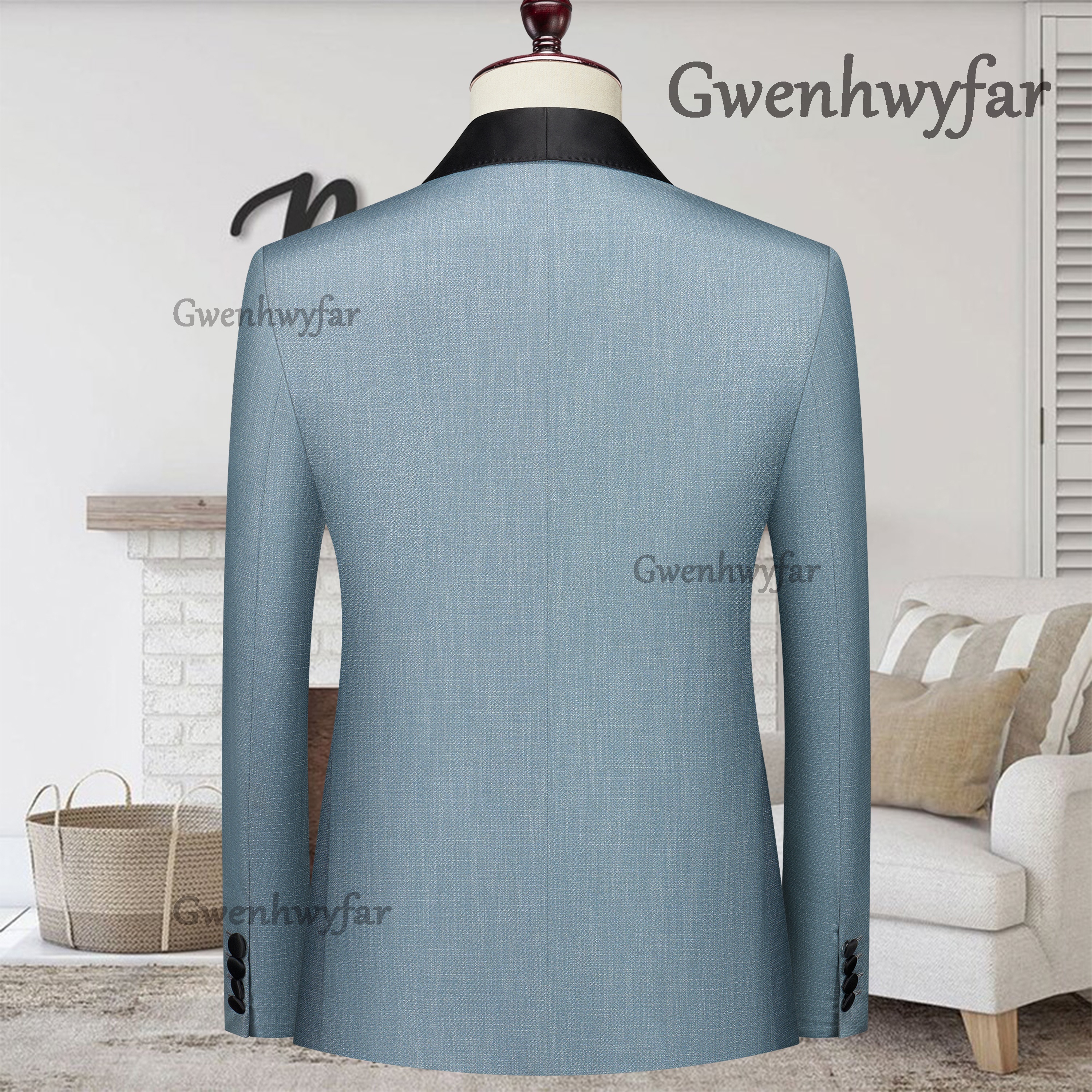 Gwenhwyfar 2026 Men's Customiz - Men Formal Wear With Blazer avaliação e preço