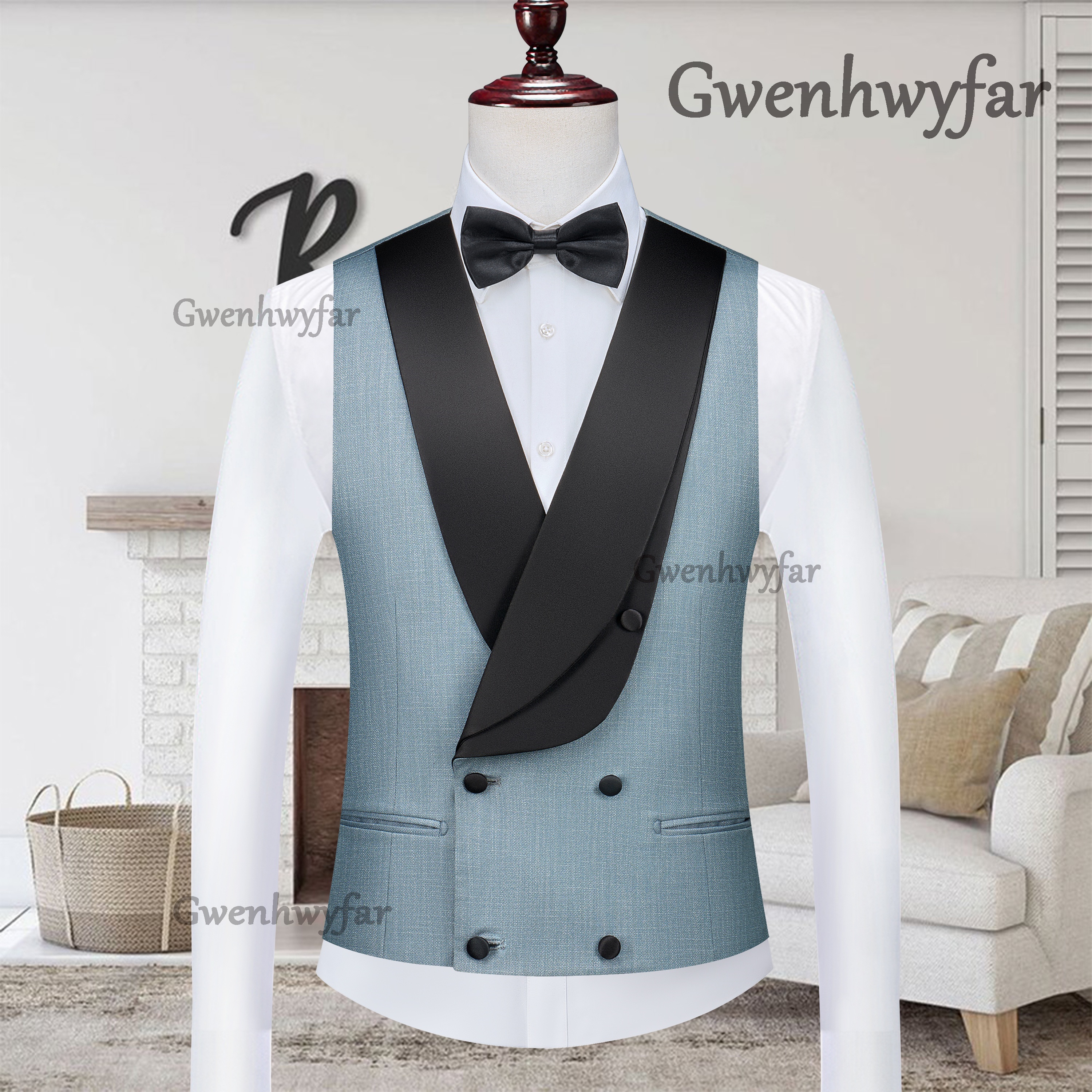 Gwenhwyfar 2026 Men's Customiz - Men Formal Wear With Blazer avaliação e preço