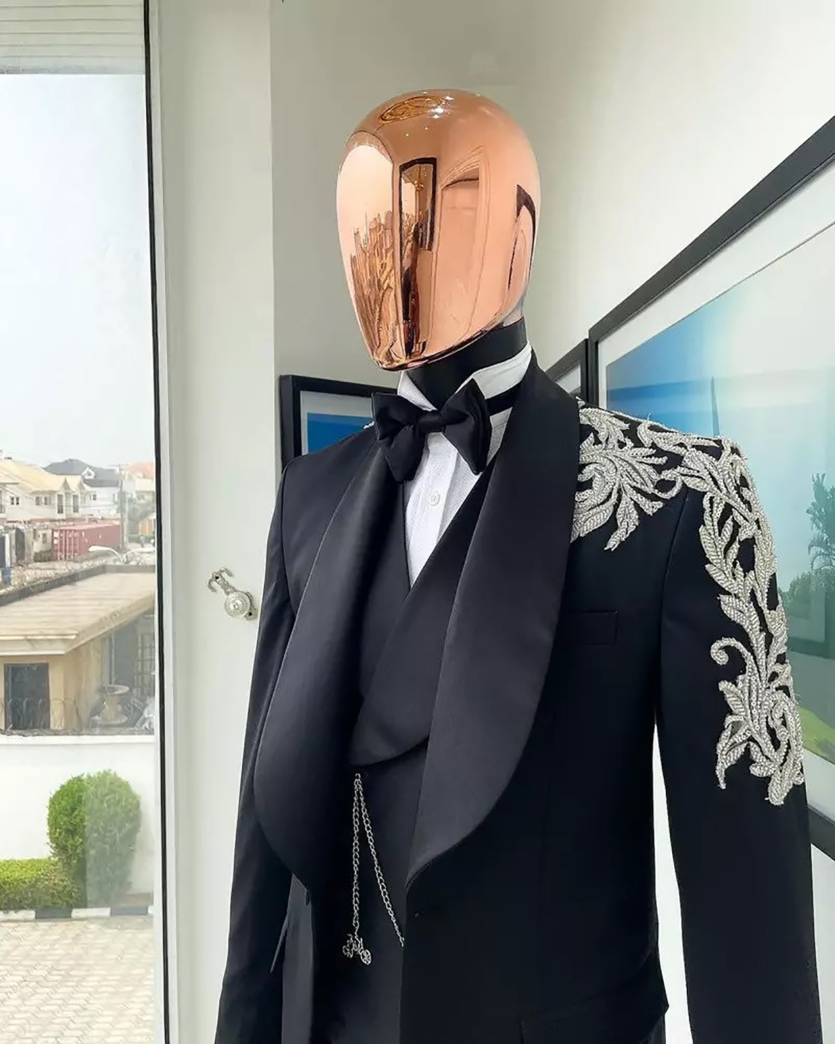 Piece Wedding Tuxedos Men Suit - Men'S Formal Wear No Suit avaliação e preço