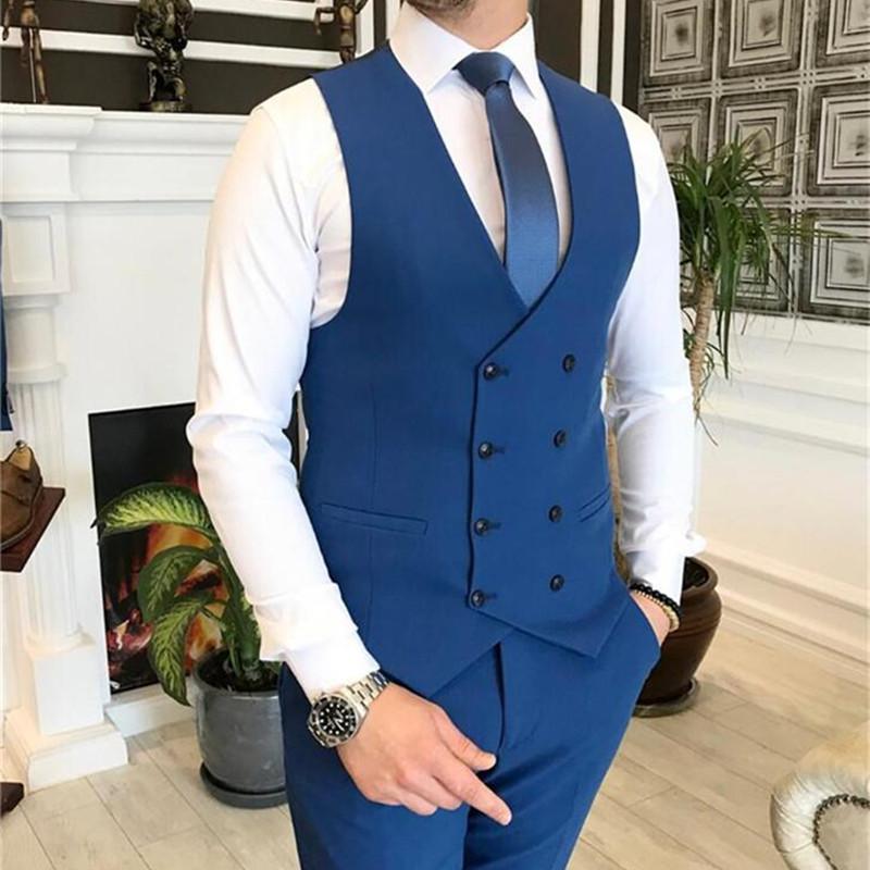 2021 Burgundy Double Breasted  - Men Formal Wear With Blazer avaliação e preço