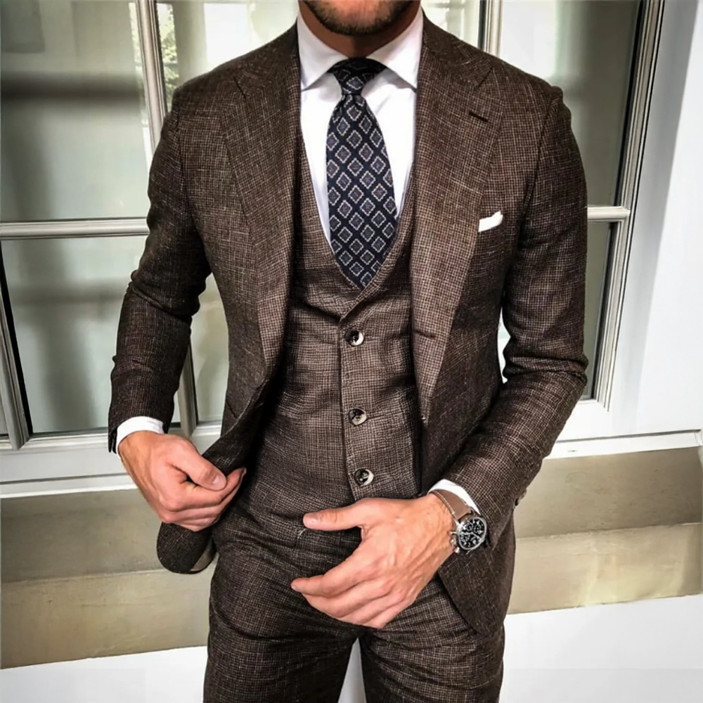 2025 Custom Business Men Suits - Men Formal Wear With Blazer avaliação e preço