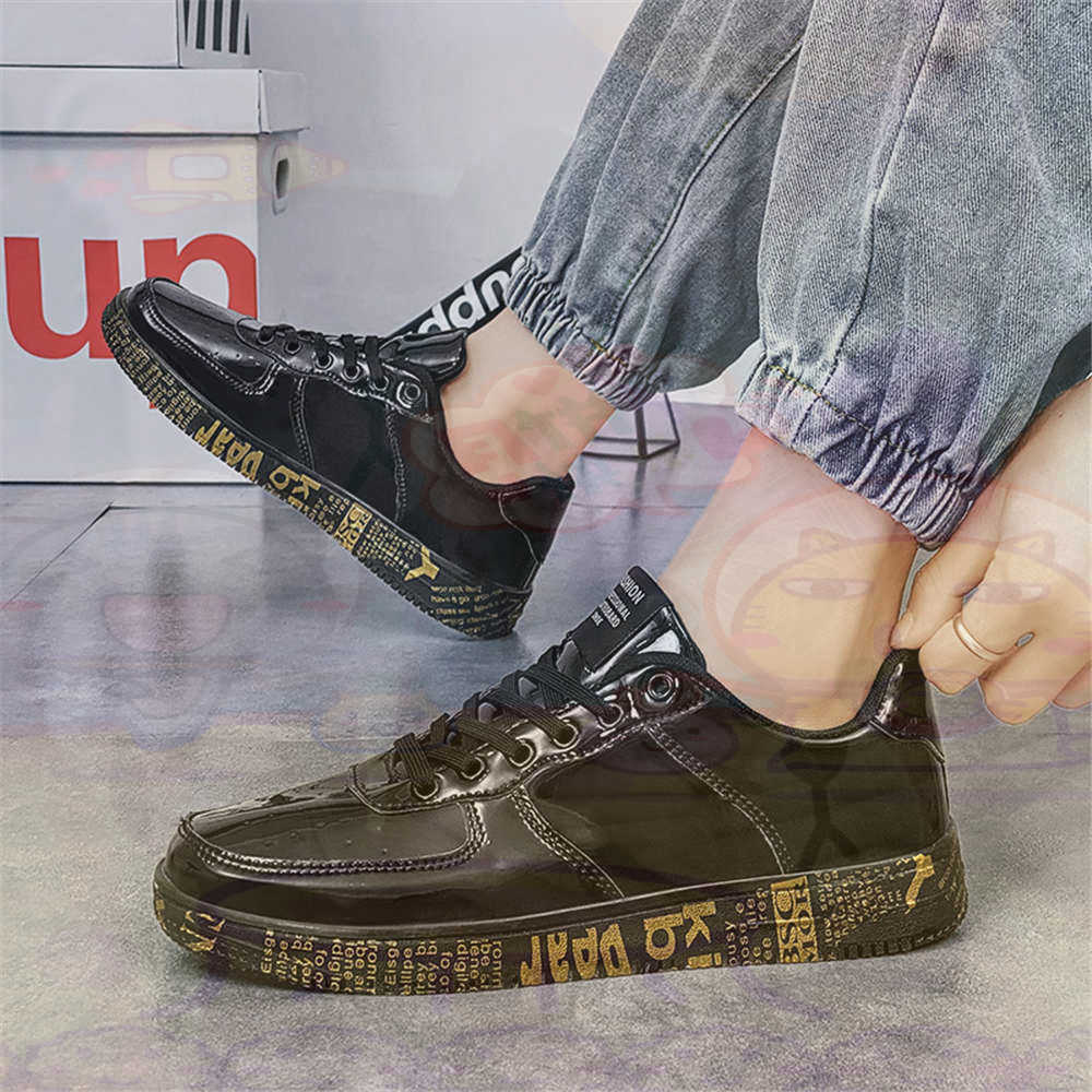 Round Foot Size 45 Sneakers Wh - Formal Upper Wear For Men Winter avaliação e preço