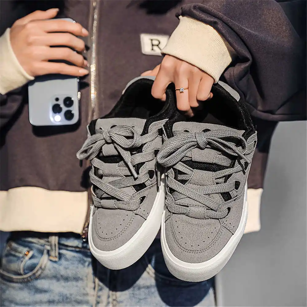 With Lacing Hiphop Women's Sch - Formal Upper Wear For Men Winter avaliação e preço