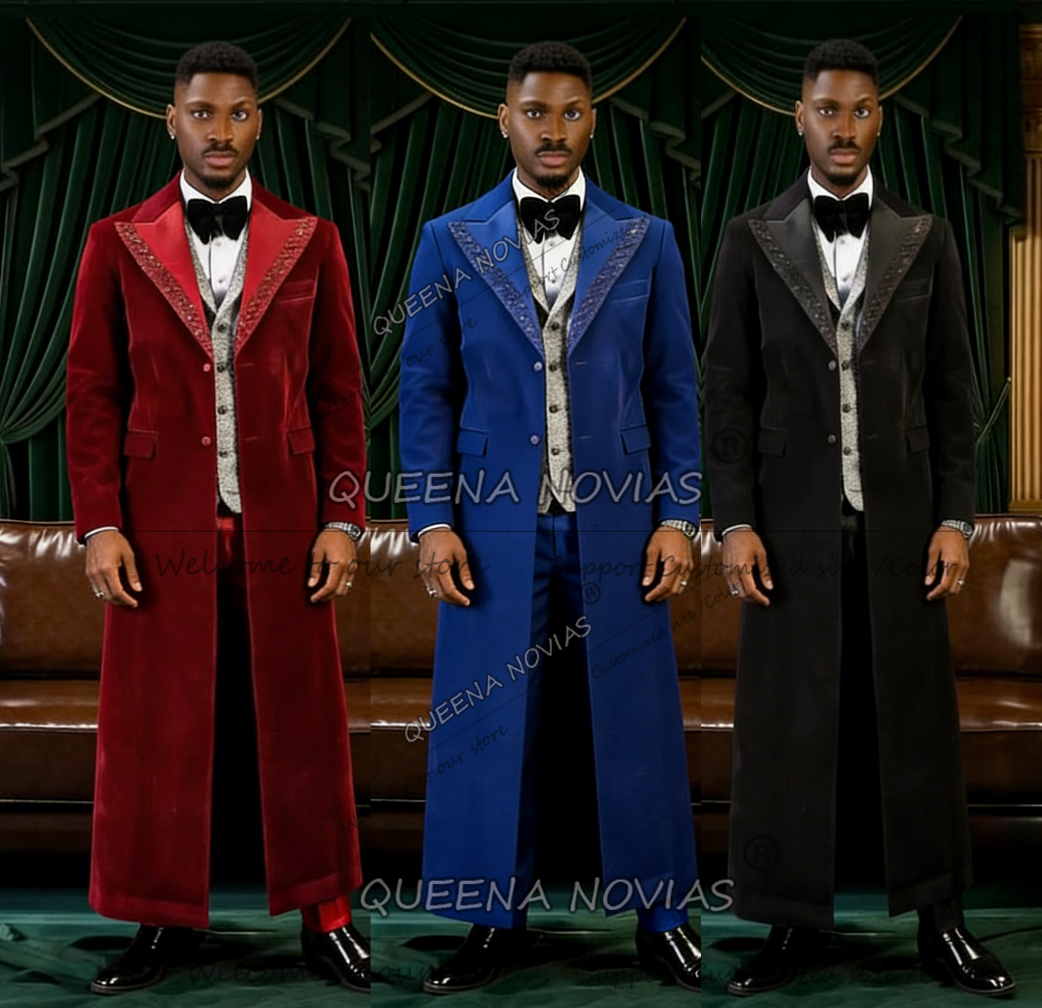 Unique Design Men Suit Long Cu - Men Formal Wear Design avaliação e preço