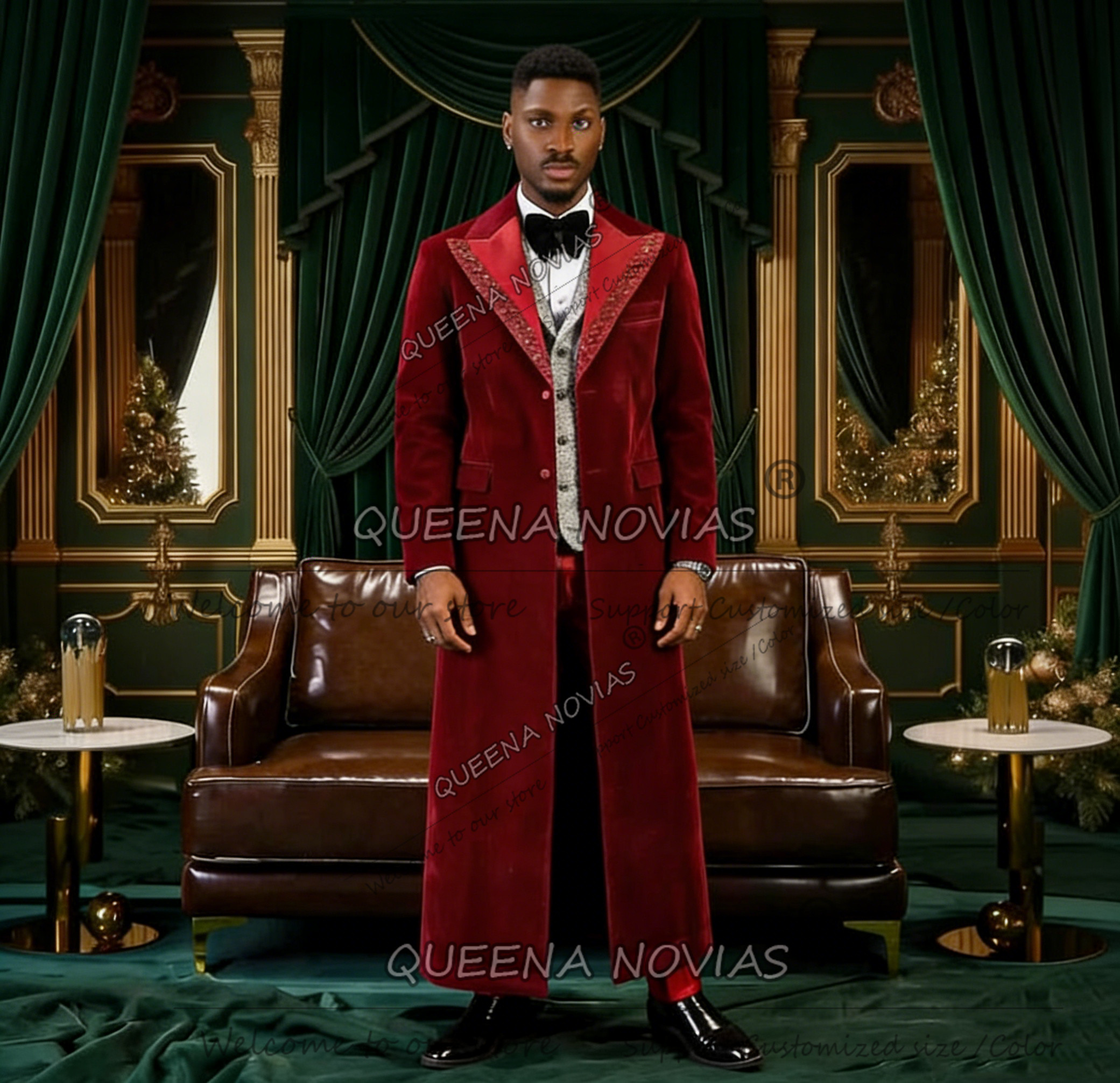 Unique Design Men Suit Long Cu - Men Formal Wear Design avaliação e preço