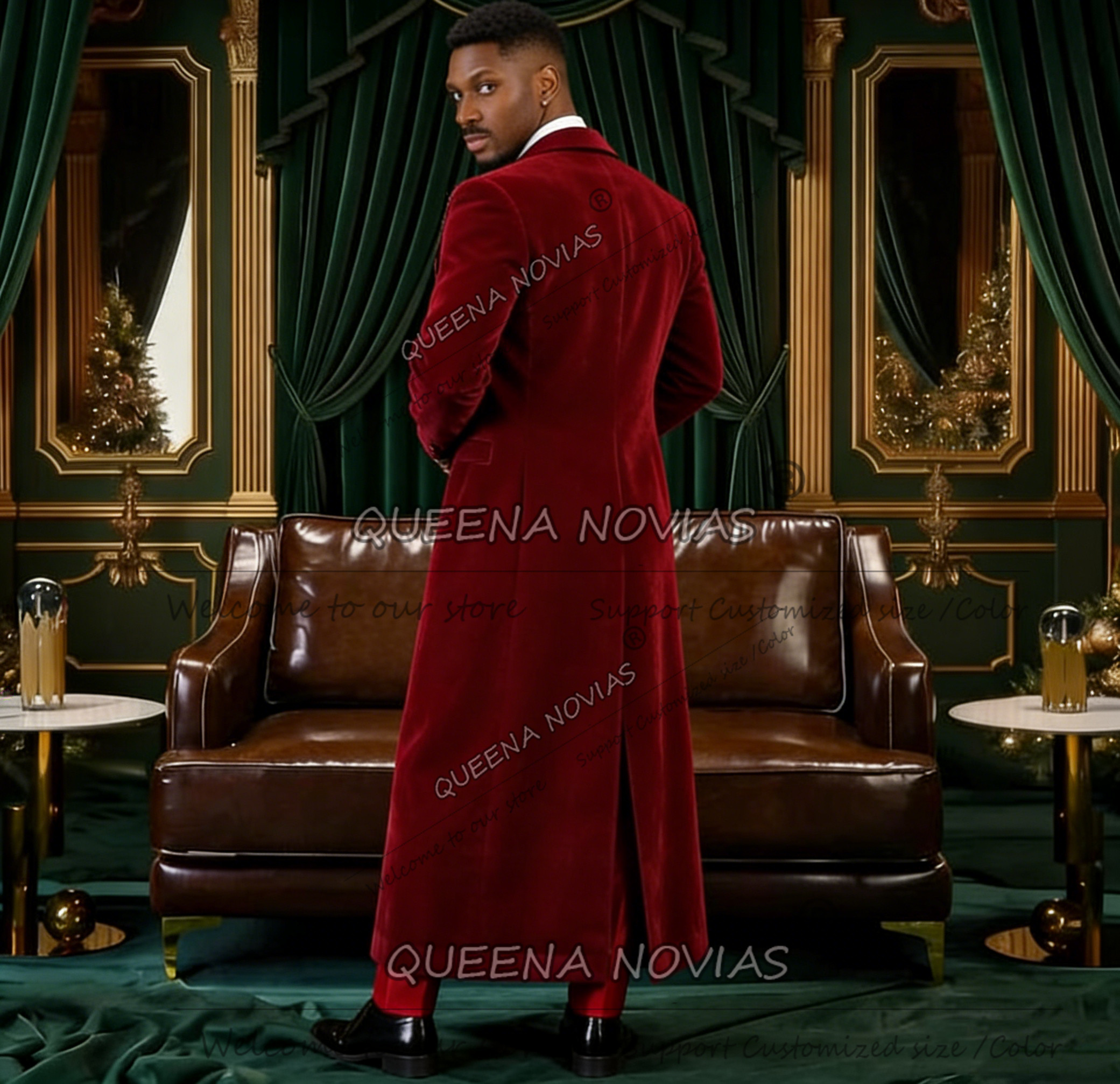Unique Design Men Suit Long Cu - Men Formal Wear Design avaliação e preço