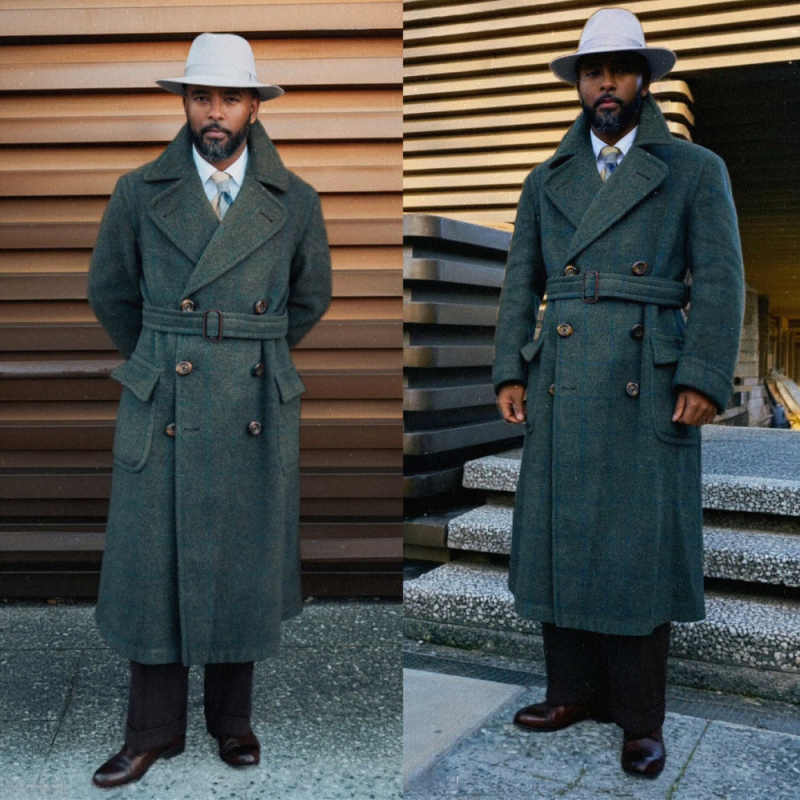 Graceful Men Overcoat 1 Piece  - Men'S Formal Wear No Suit avaliação e preço
