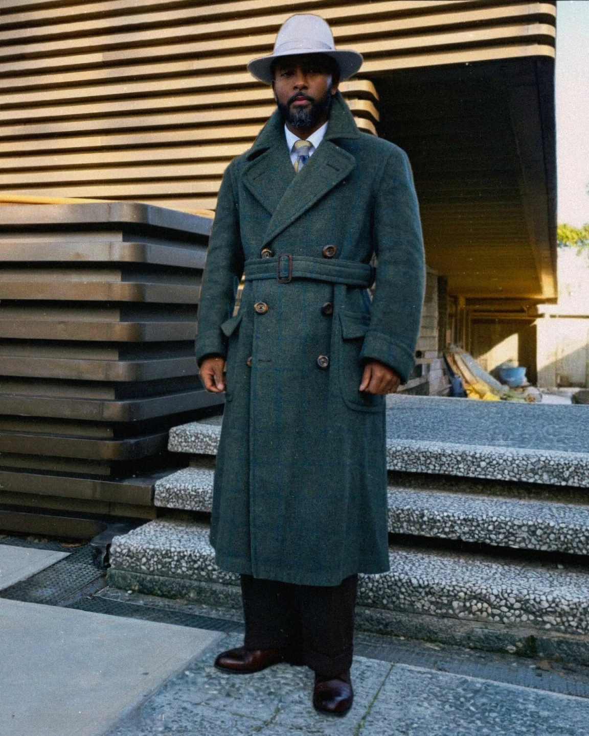 Graceful Men Overcoat 1 Piece  - Men'S Formal Wear No Suit avaliação e preço